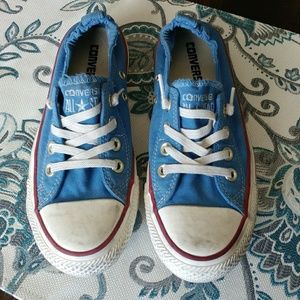 Distressed Vintage Converse Shorelines
